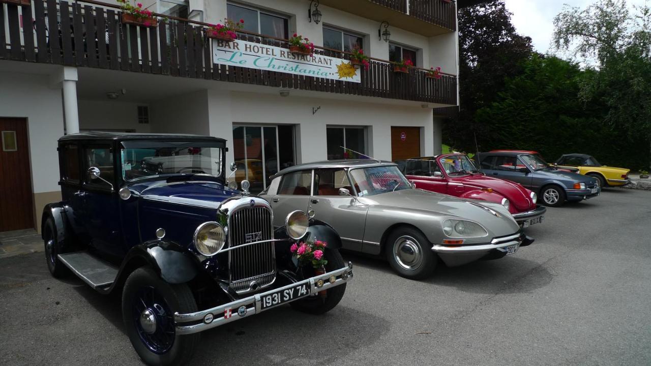 Hotel Le Christania Bellevaux Eksteriør billede