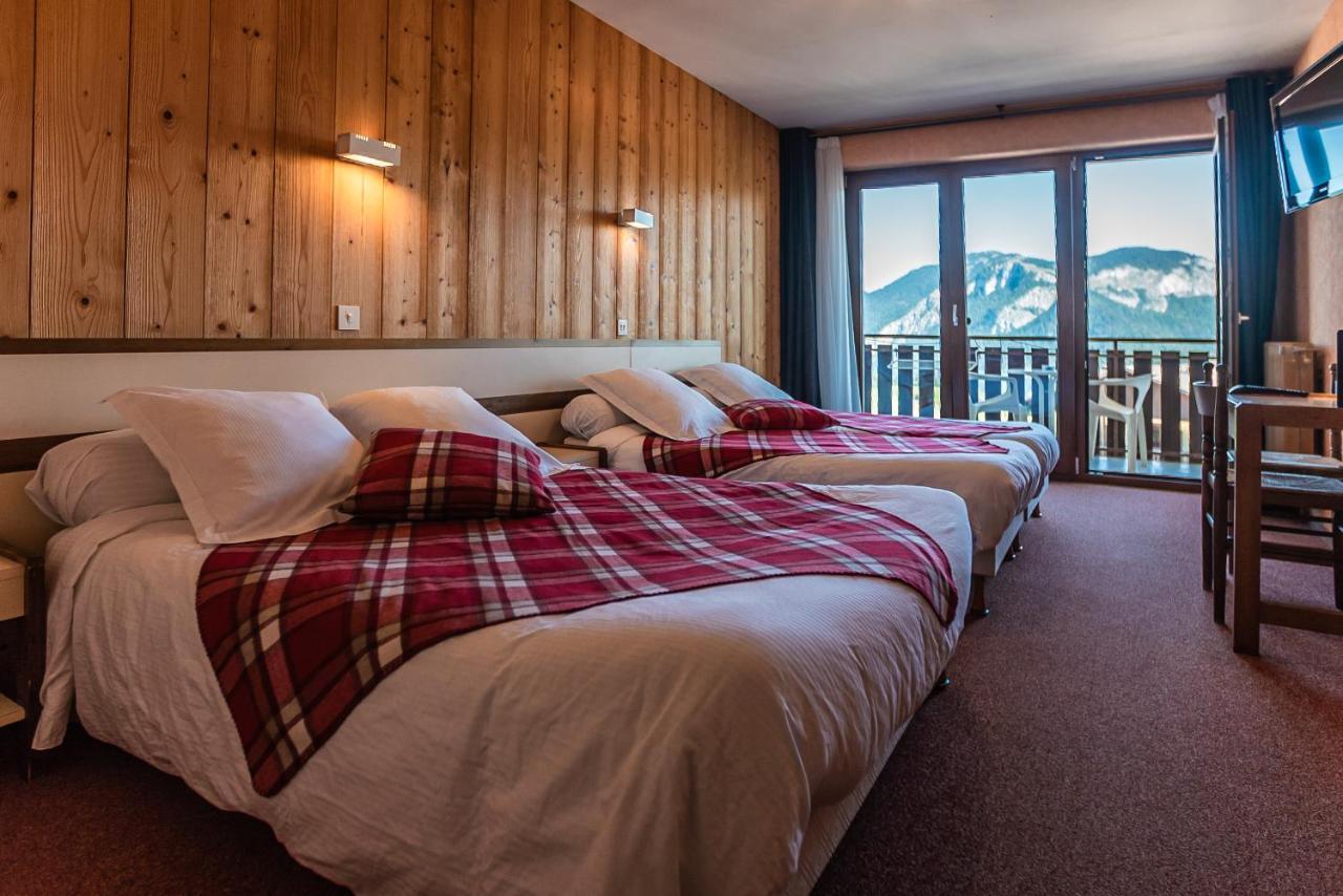 Hotel Le Christania Bellevaux Eksteriør billede